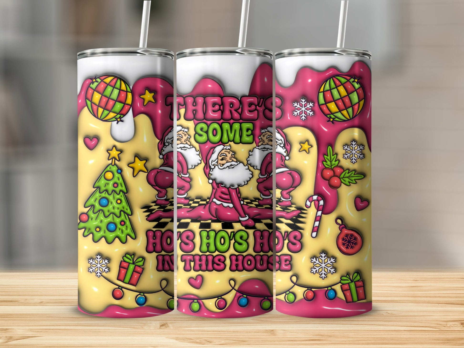 There's Some Ho's Ho's Ho's In This House Tumbler