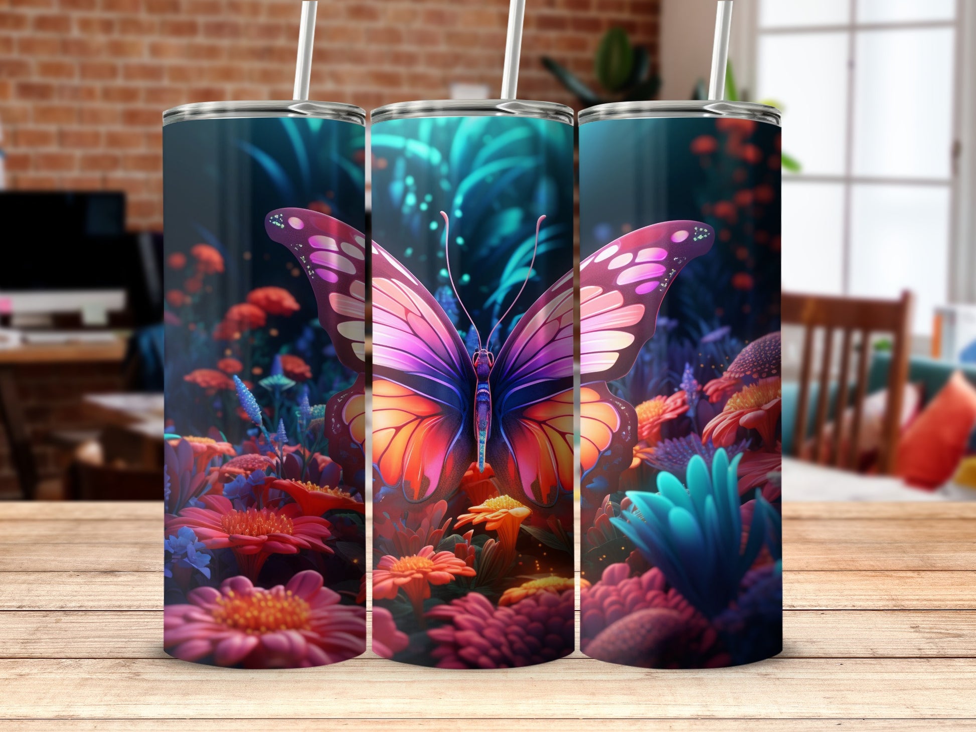 Magical Enchanted Butterfly Floral Fantasy Product Type