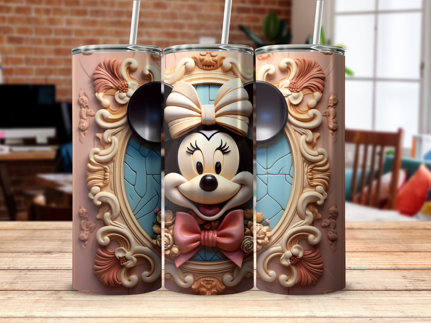 Charming Cartoon Character Tumbler for Kids and Adults