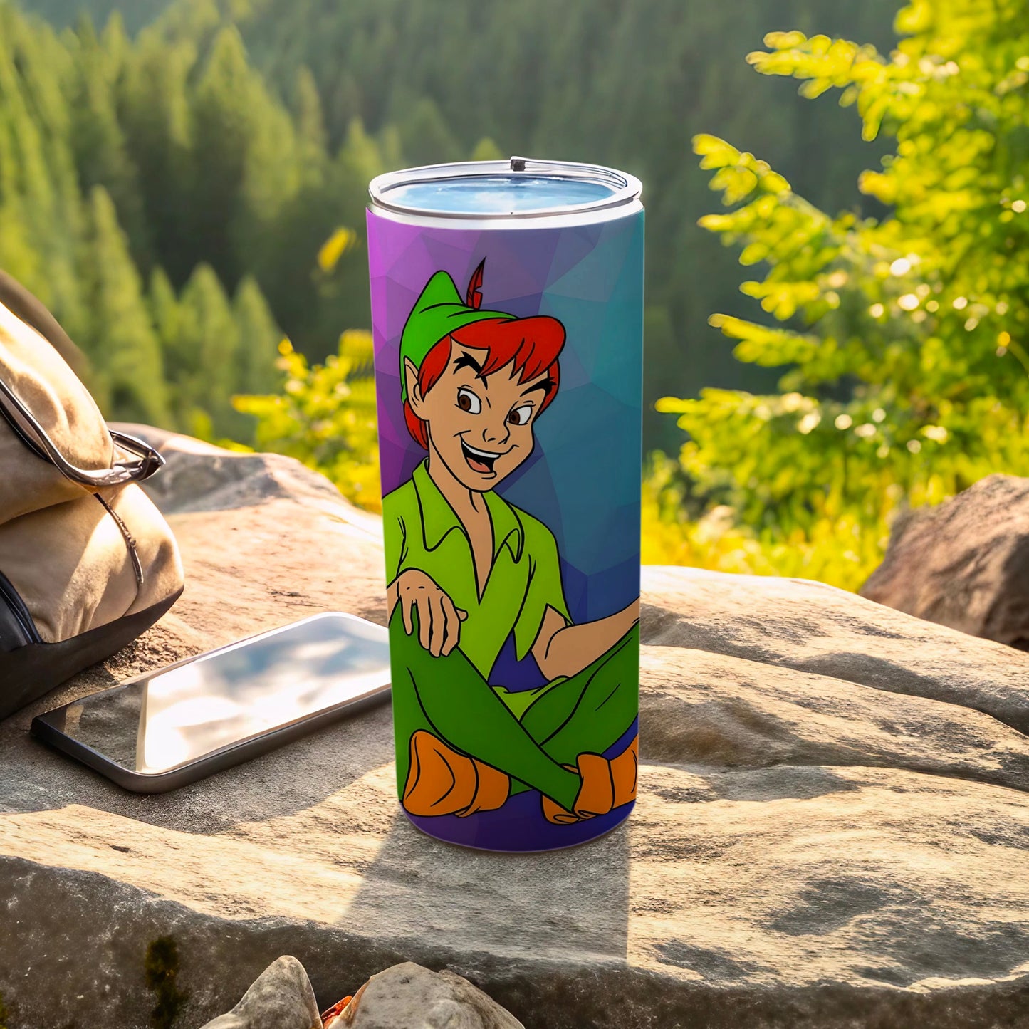 Vibrant Character Design Stainless Steel Travel Tumbler