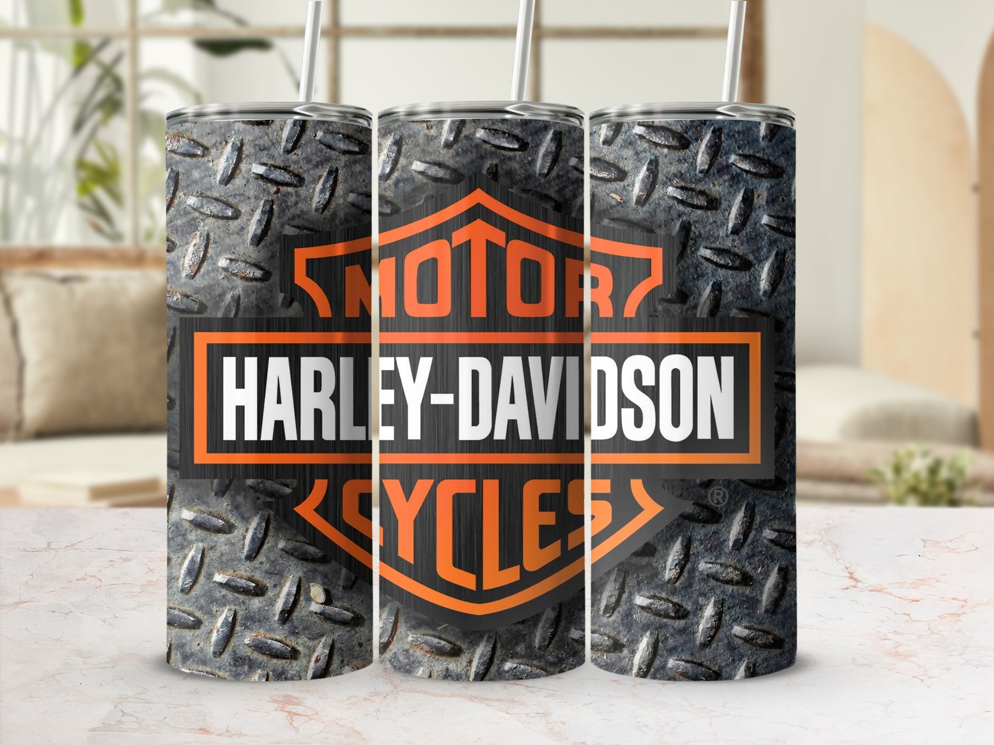 Harley-Davidson Logo Tumbler Motorcycle Drinkware Cup