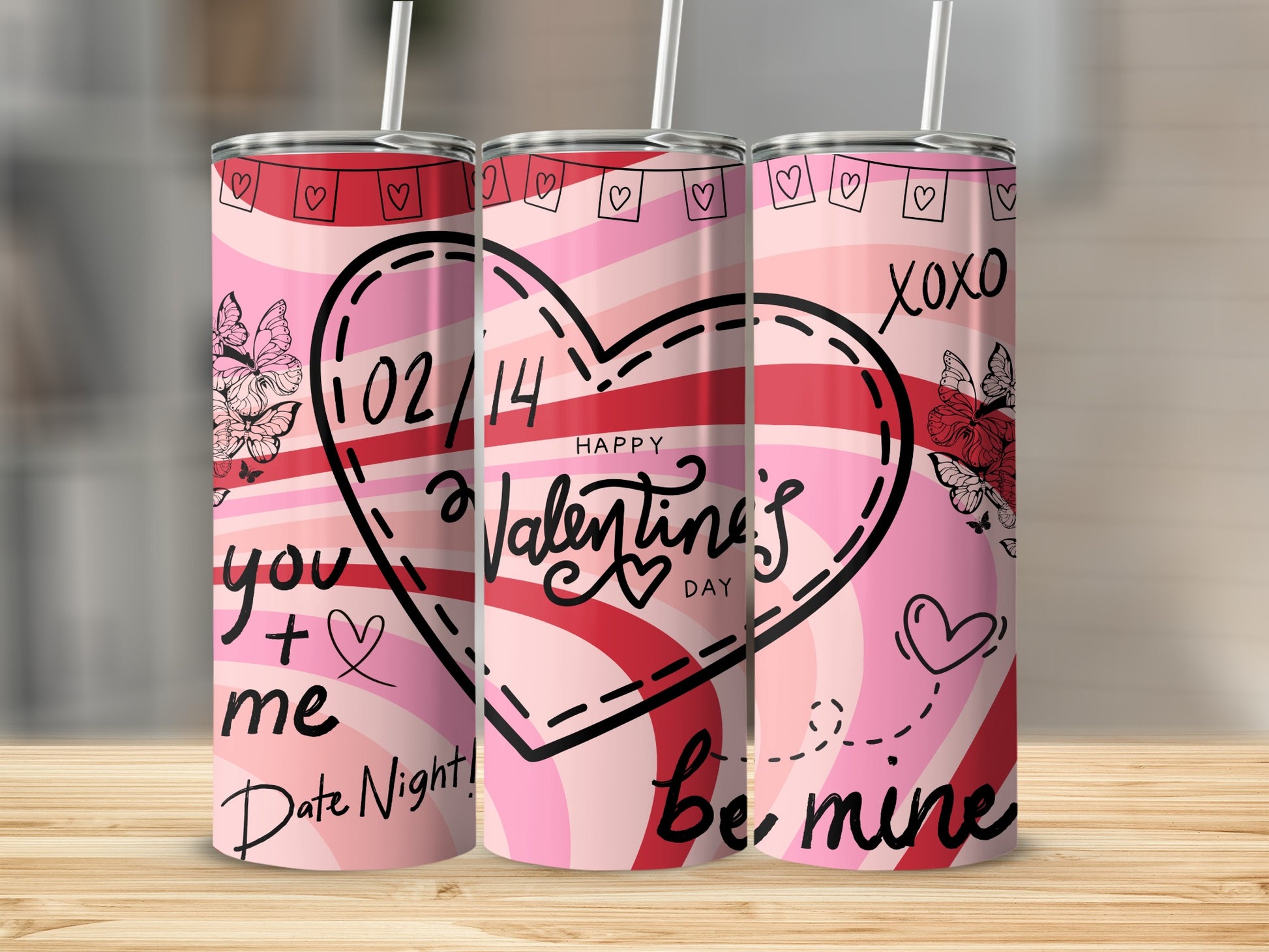 Happy Valentine's Day Love and Romance Tumbler