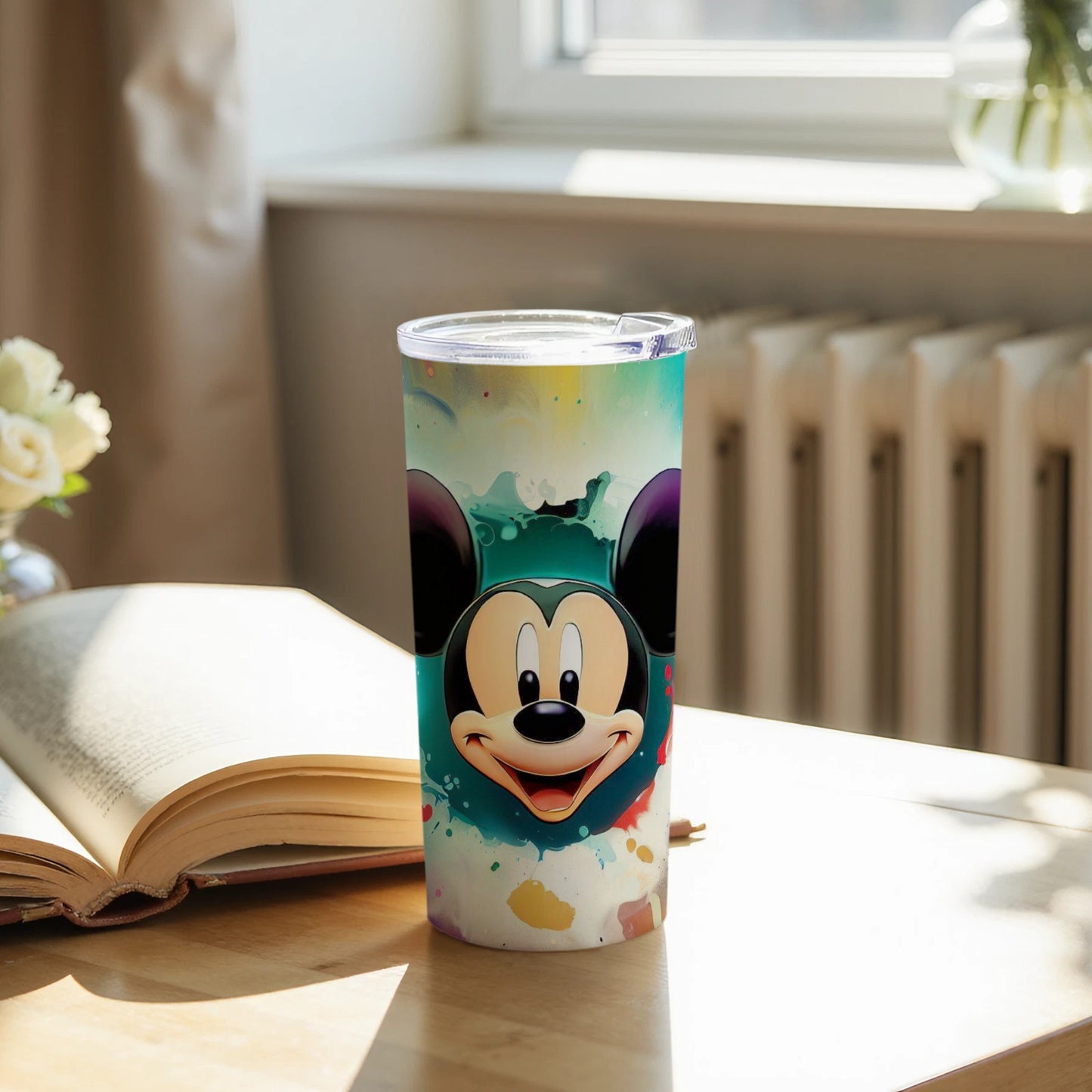 Colorful Mickey Mouse Tumbler Disney Fan Must-Have