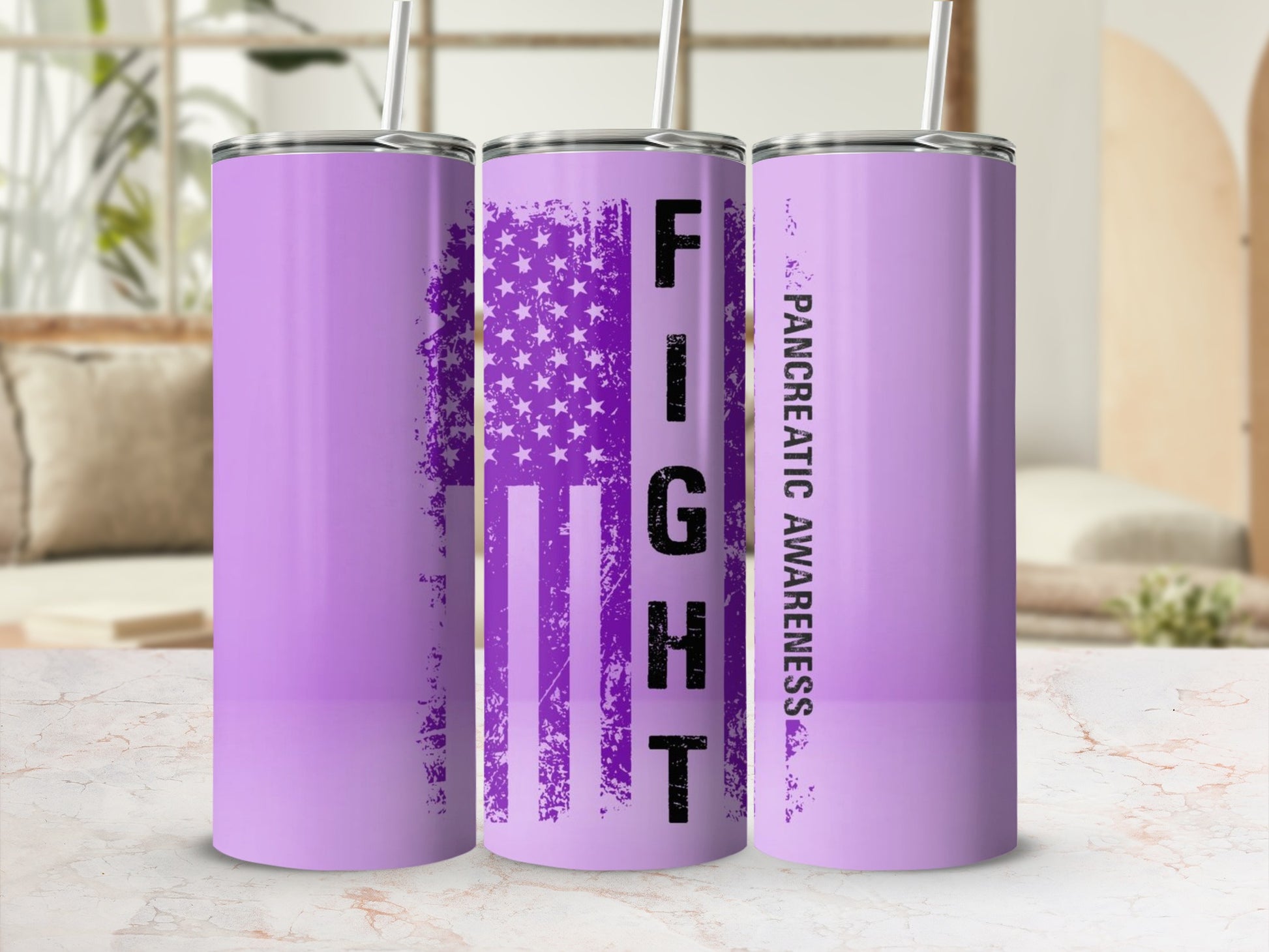 Fight Pancreatic Awareness Insulated Tumbler