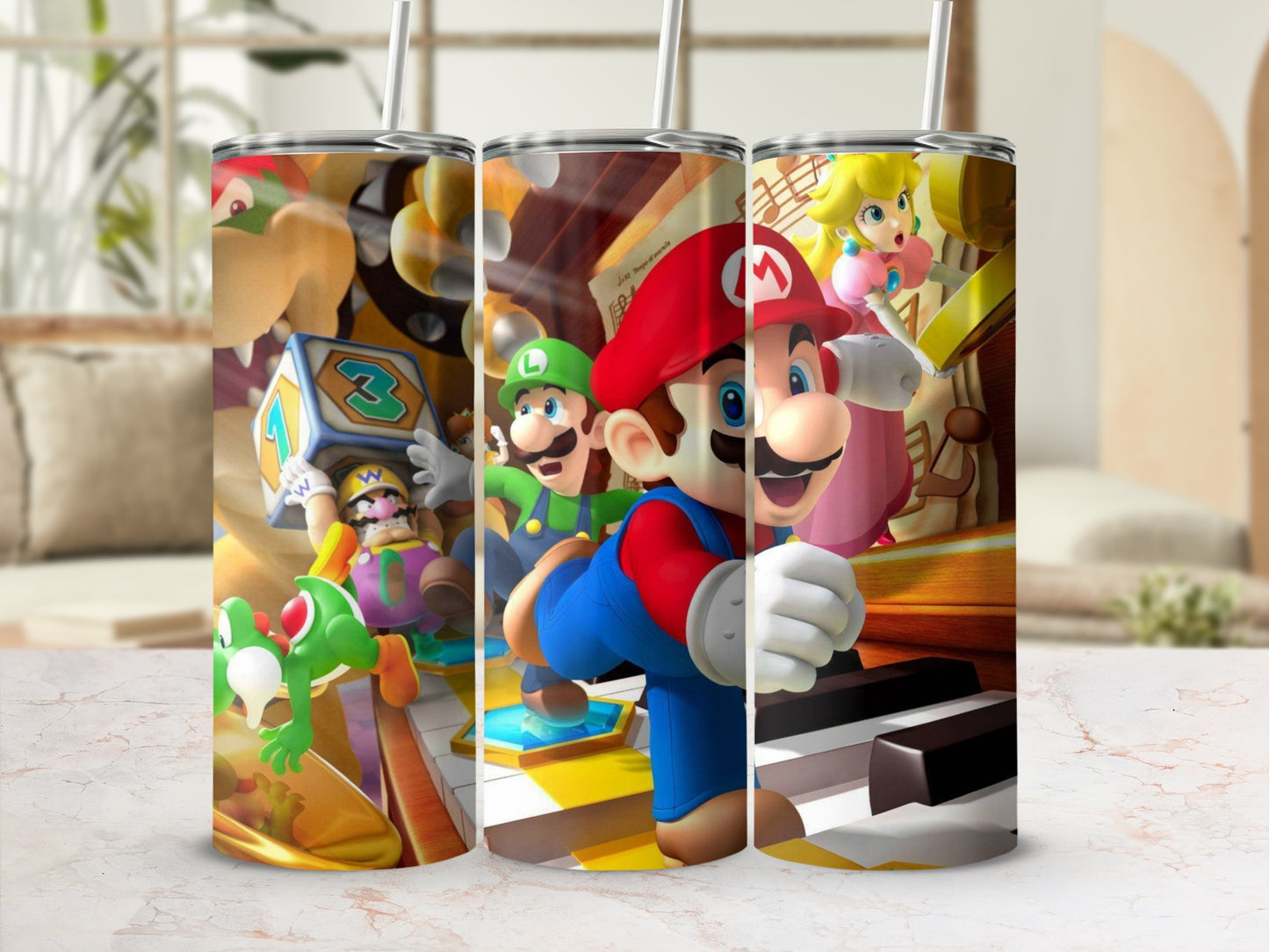 Colorful Gaming Character Design Insulated Tumbler