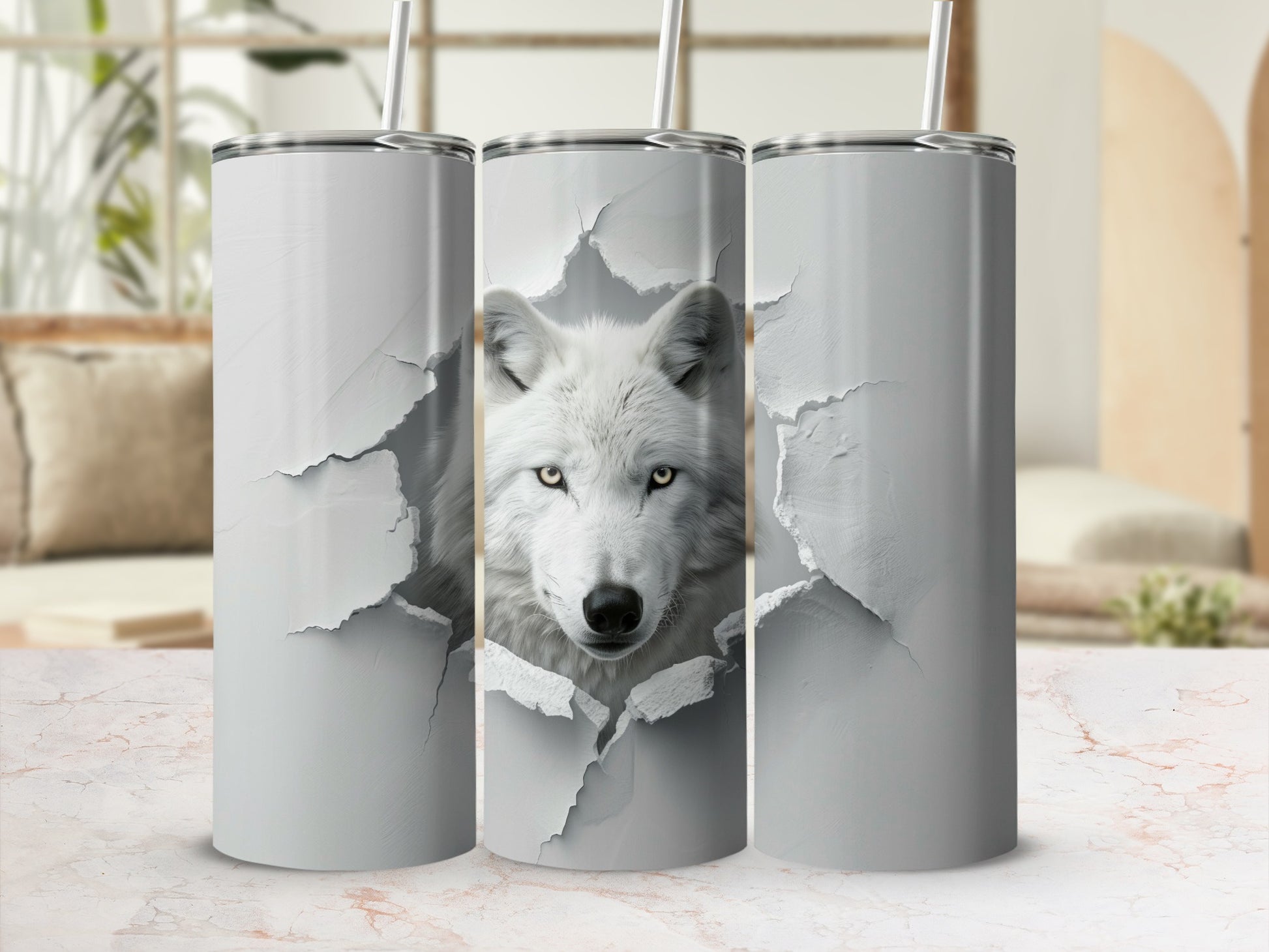 Majestic white wolf piercing eyes gray cracks product type
White wolf, Wolf art, Animal print, Wildlife tumbler, Majestic creature, Spirit guide, Cracked effect, Gray aesthetic, Intense eyes, Custom tumbler, Insulated mug, Drink container, Unique gift, Nature lover, Wild spirit, Canine art, Arctic wolf, Wolf graphic, Tumbler bottle, Outdoor adventure