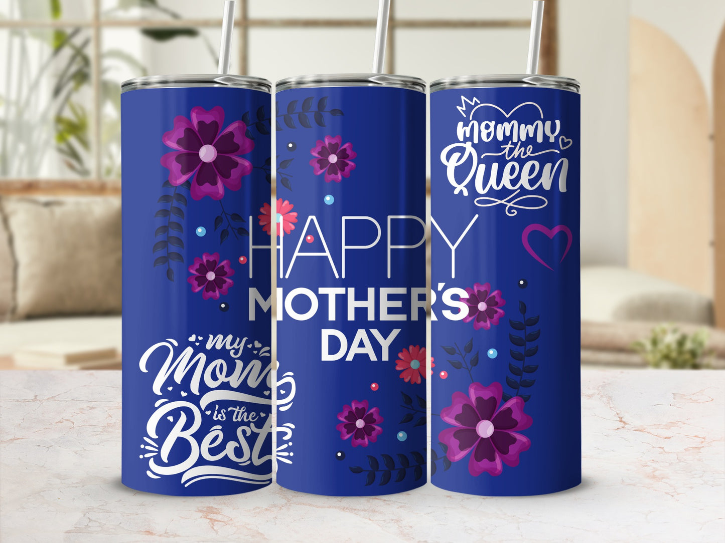Happy Mother's Day Mommy the Queen Tumbler