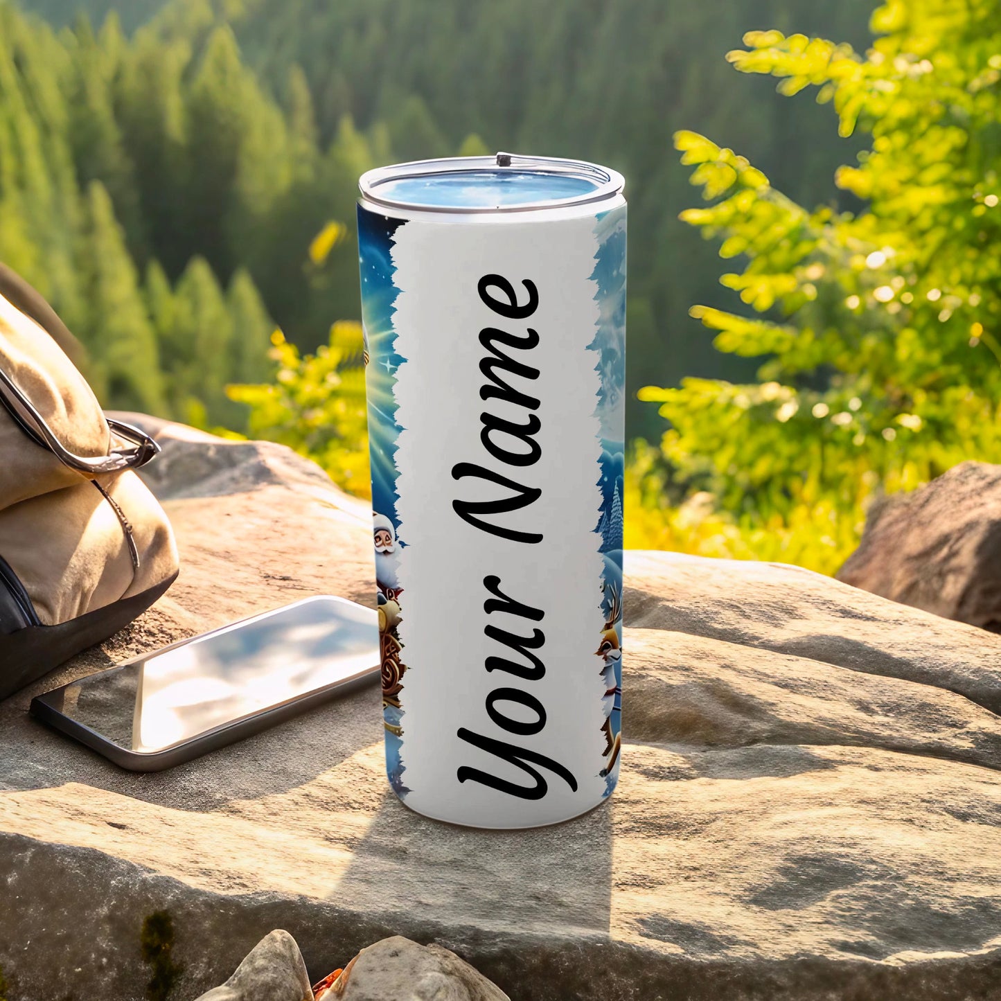 Personalized Adventure Scene Insulated Tumbler Cup