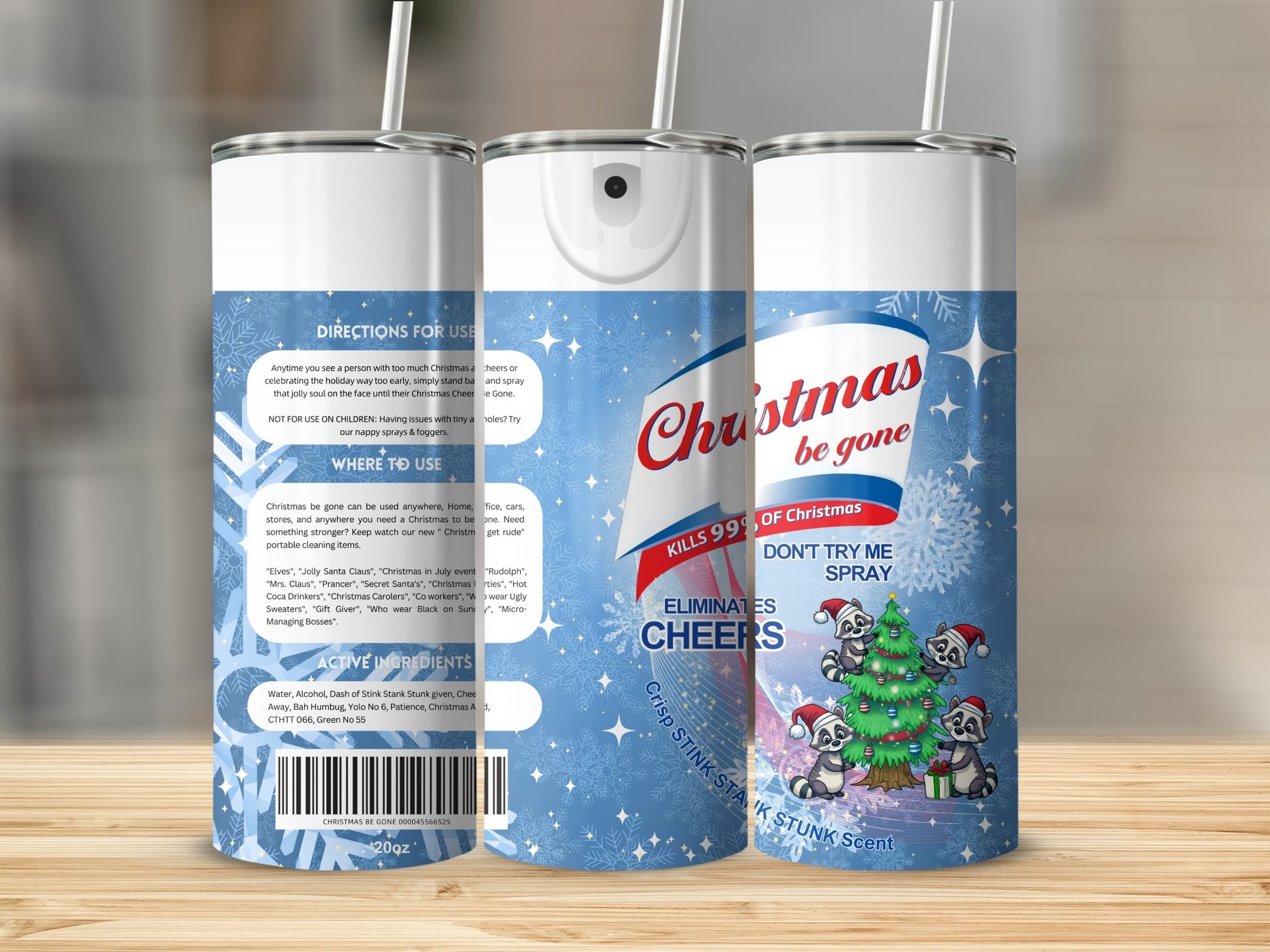 Christmas Be Gone Kills 99% Of Christmas Spray Product