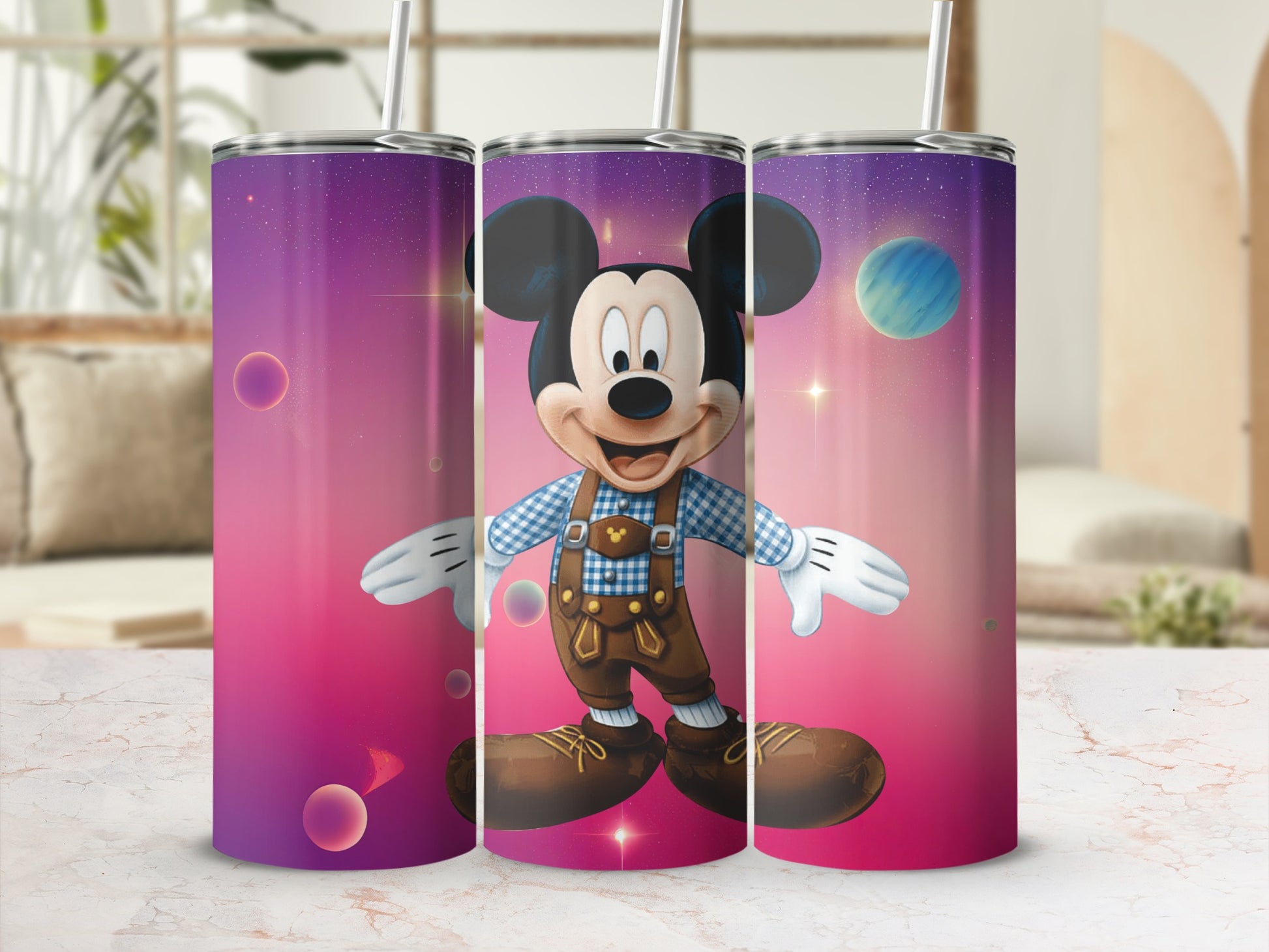 Cartoon Character Tumbler for Kids and Adults