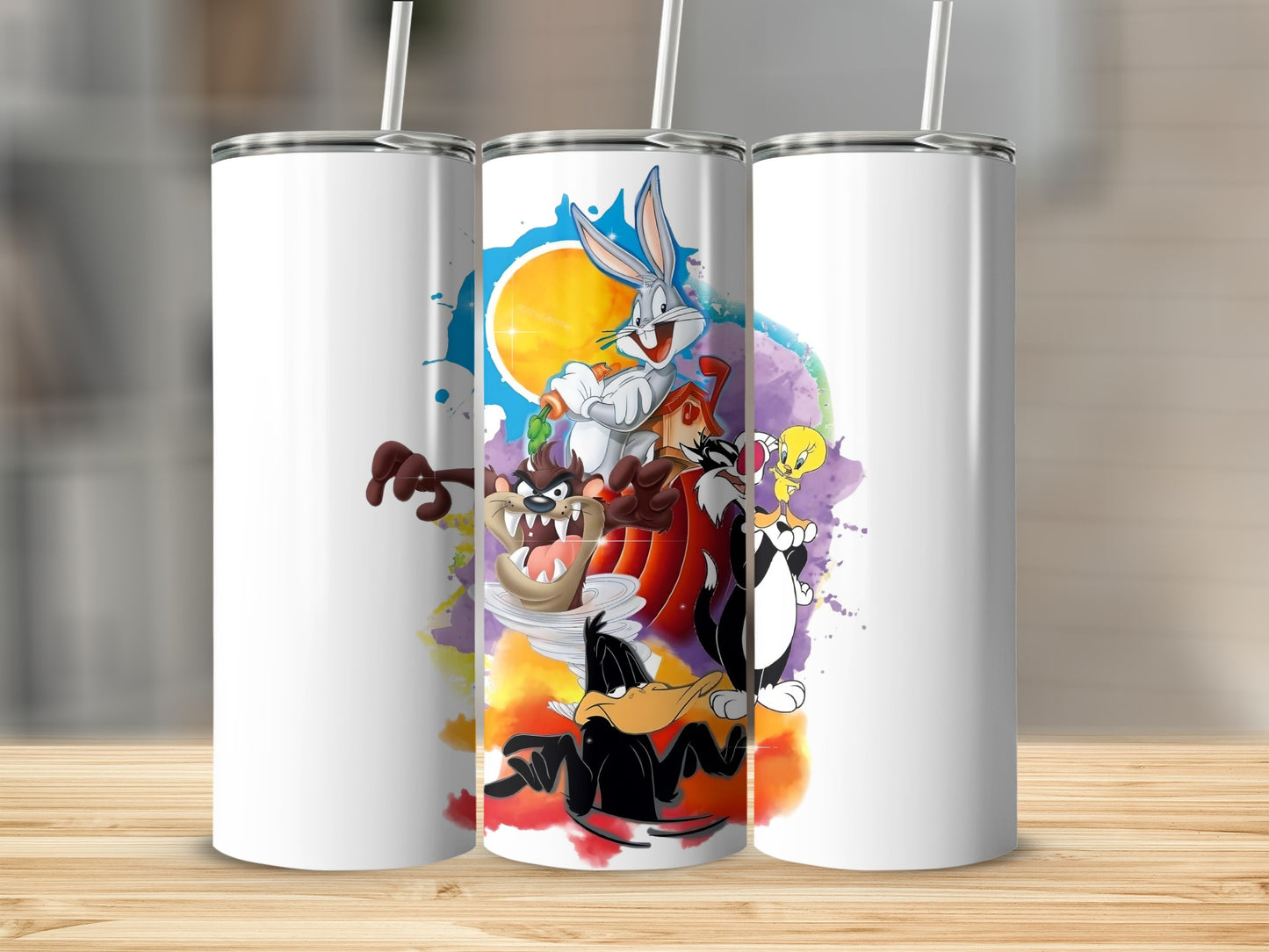 Bugs Bunny and Friends Colorful Tumbler Product