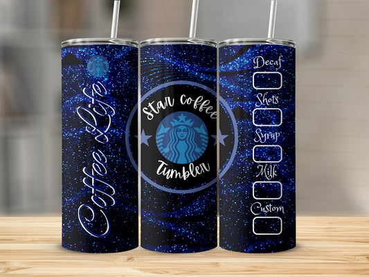 Star Coffee Life Customizable Tumbler