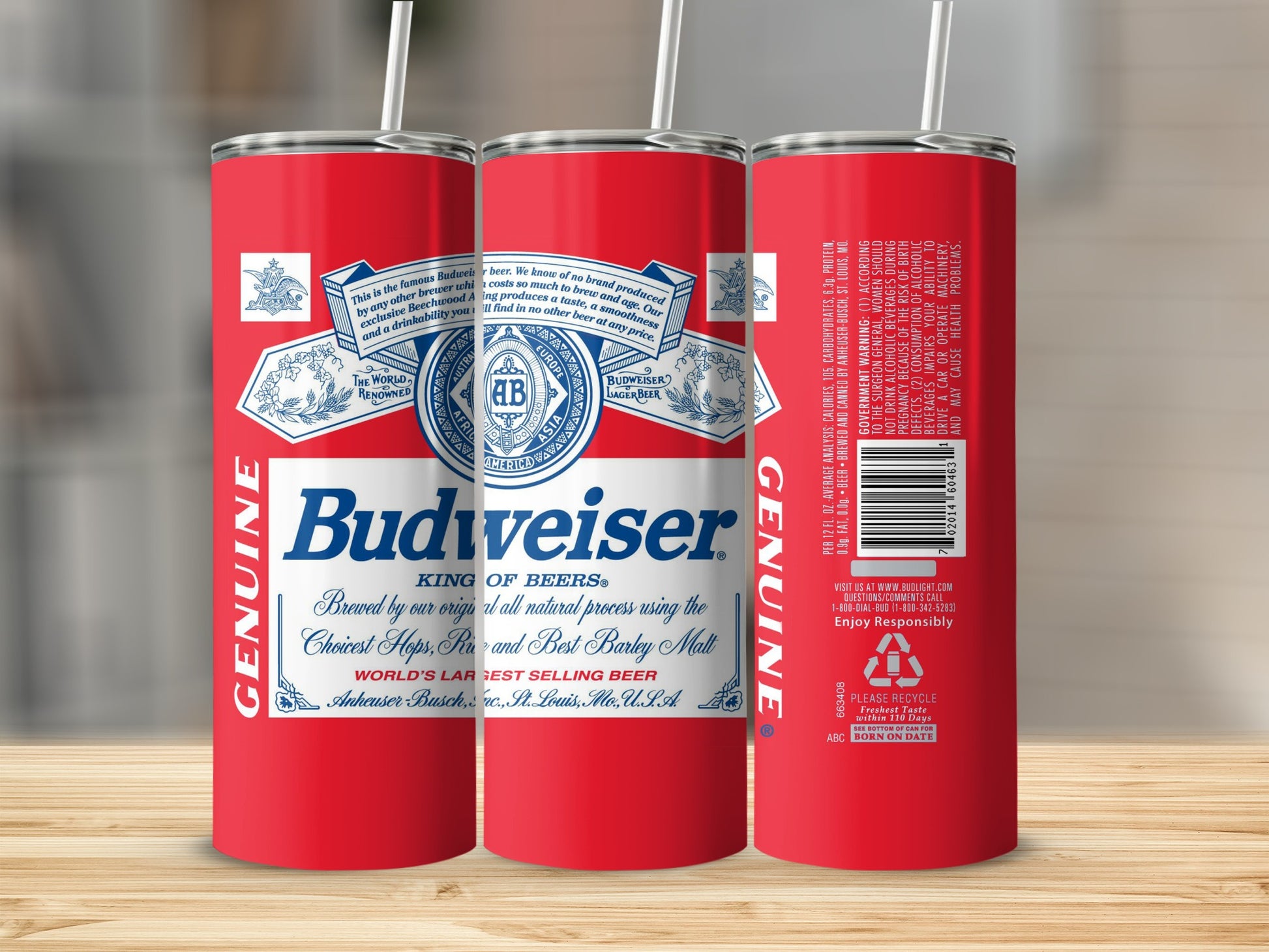 Budweiser King Of Beers Hops And Barley Malt product type