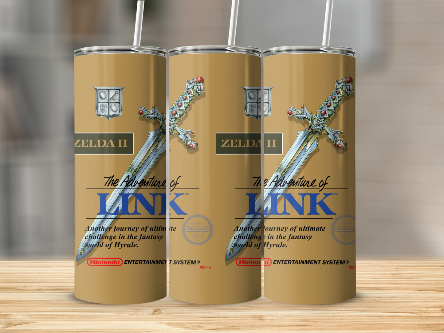Zelda II The Adventure of Link Hyrule Fantasy World Tumbler product type