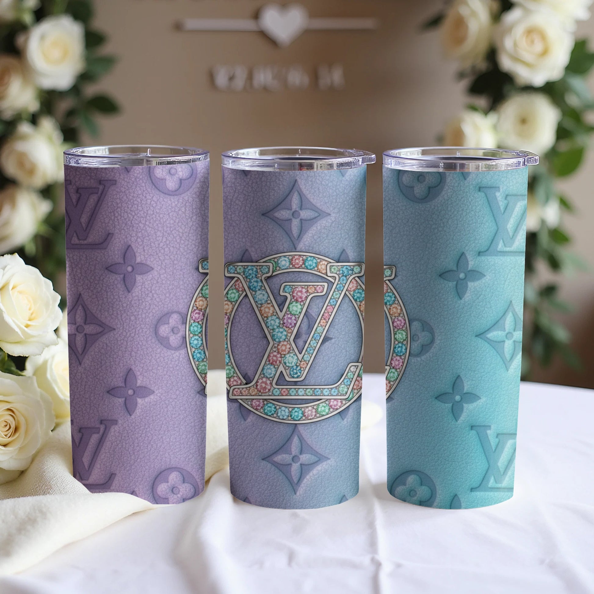 Stylish Pastel Color Designer Tumbler for Beverages
