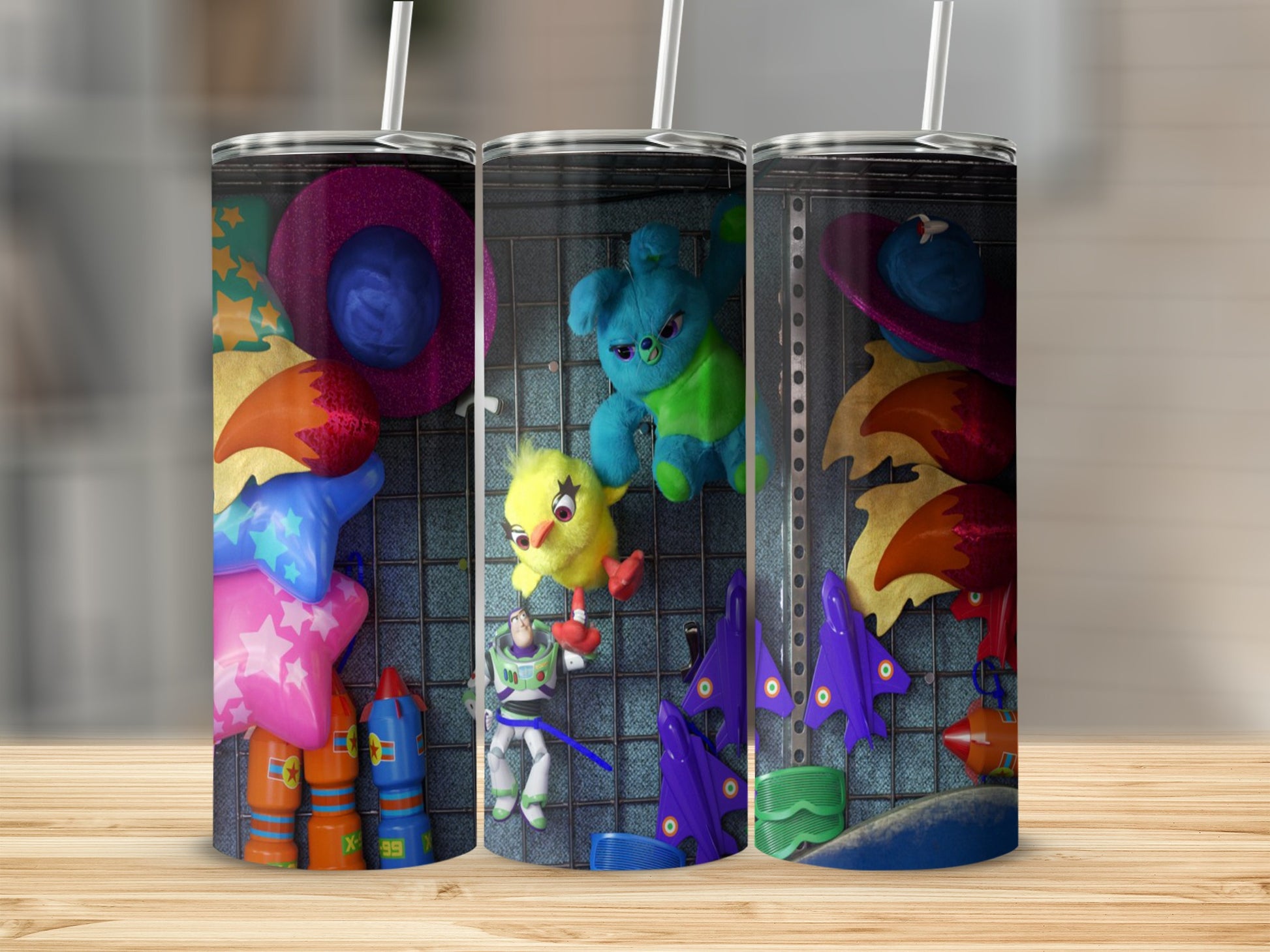 Toy Story Themed Characters and Props Tumbler Cup