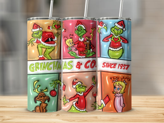 Grinchmas And Co Since 1957 Festive Drinkware Collection