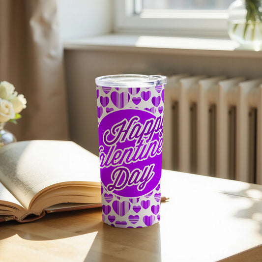 Happy Valentine Day Insulated Tumbler Gift