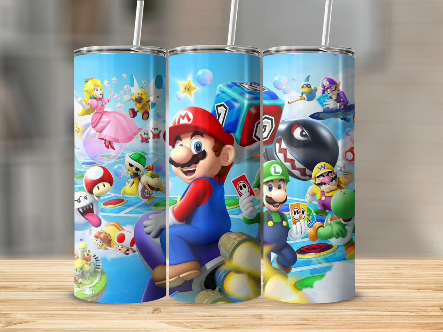 Colorful Animated Friends and Fun Tumbler Cup