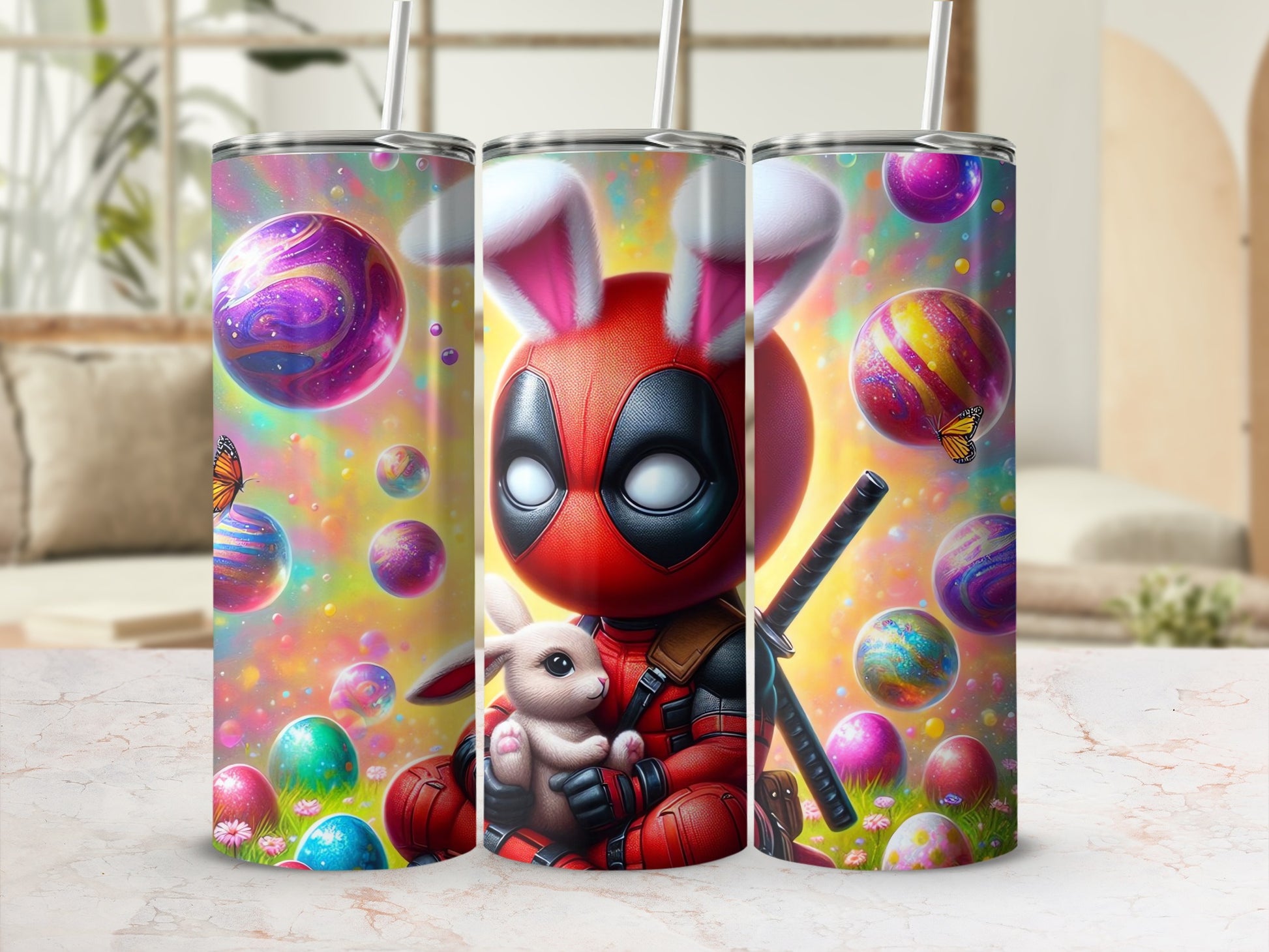 Deadpool Bunny Pet Easter Eggs Colorful product type