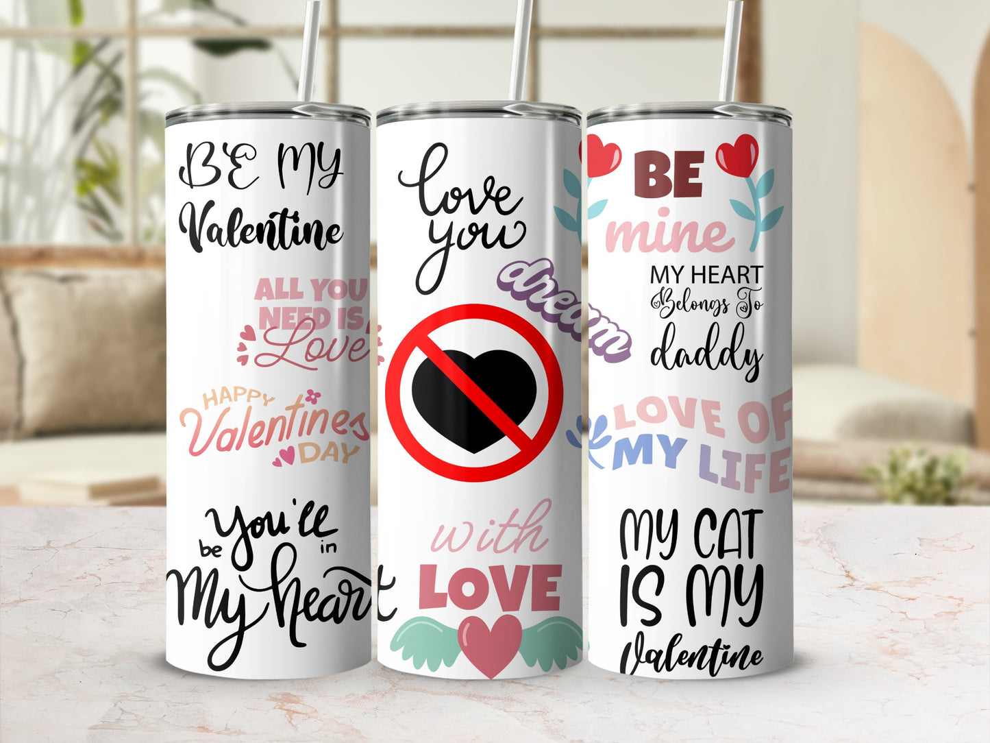 Valentine's Day Custom Tumbler Perfect for Gifting