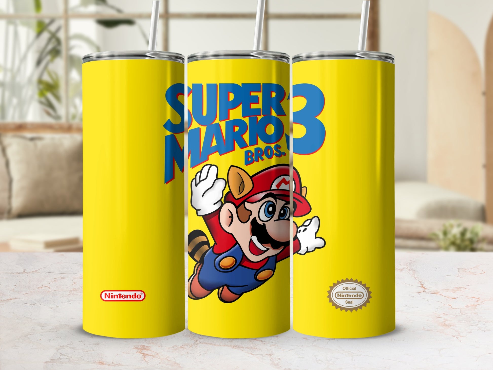 Super Mario Bros 3 Nintendo Official Seal product type
