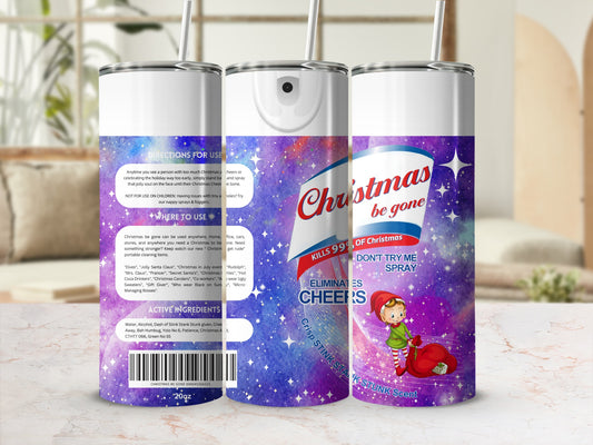 Christmas Be Gone Kills 99 Percent of Christmas Spray