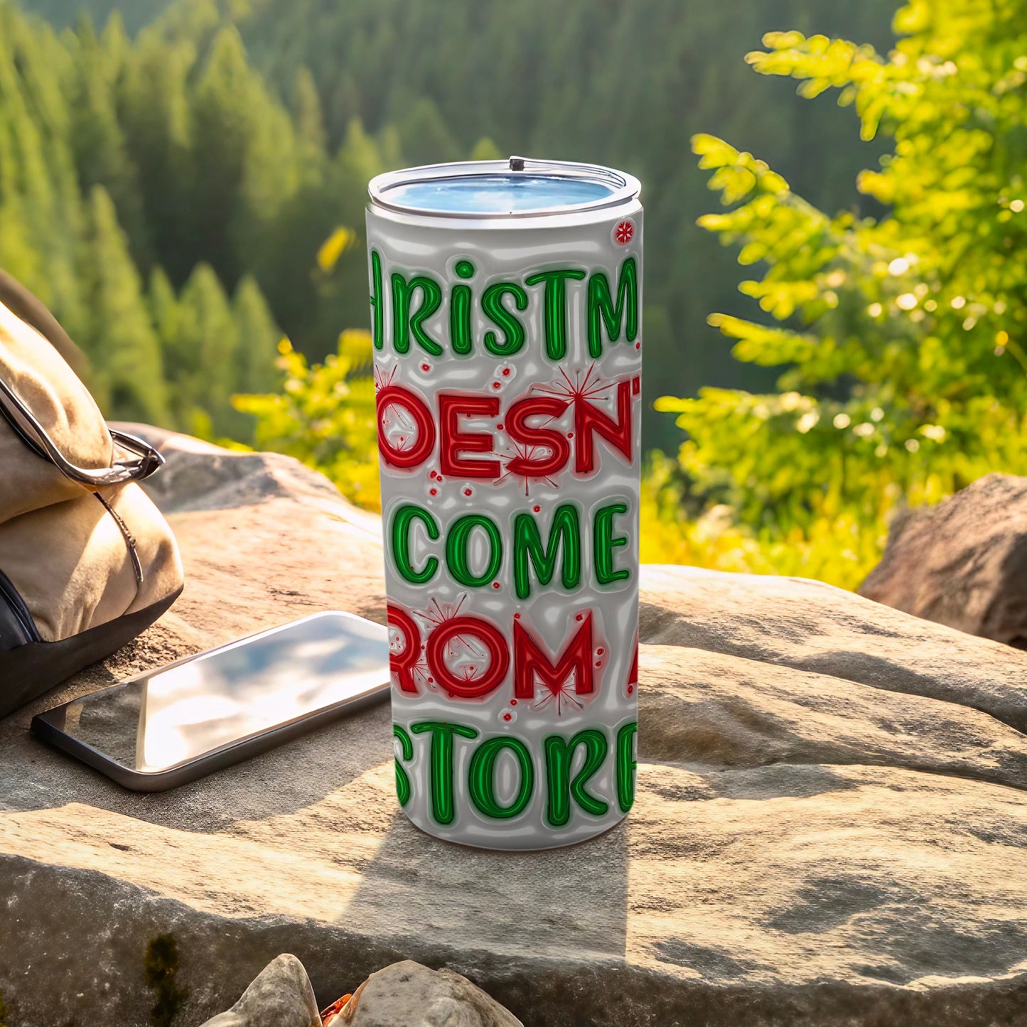 Christmas Doesn't Come From Store Tumbler Product