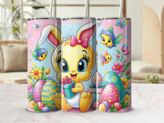 Adorable Baby Bunny Chick Easter Eggs Tumbler product type