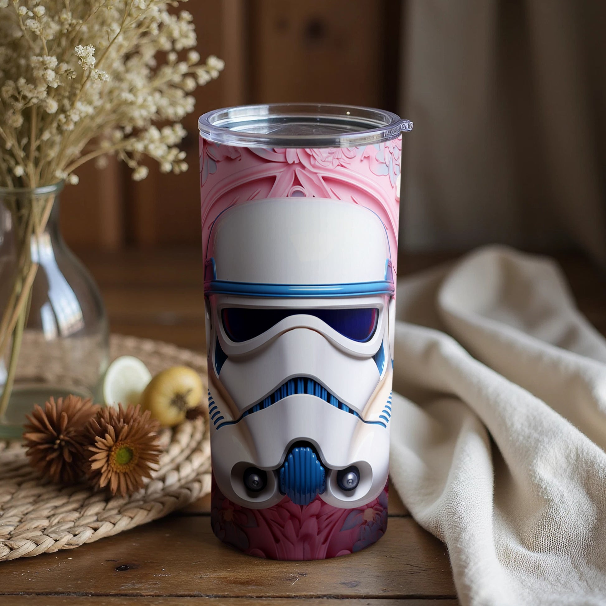 Unique Stormtrooper Custom Tumbler for Star Wars Fans