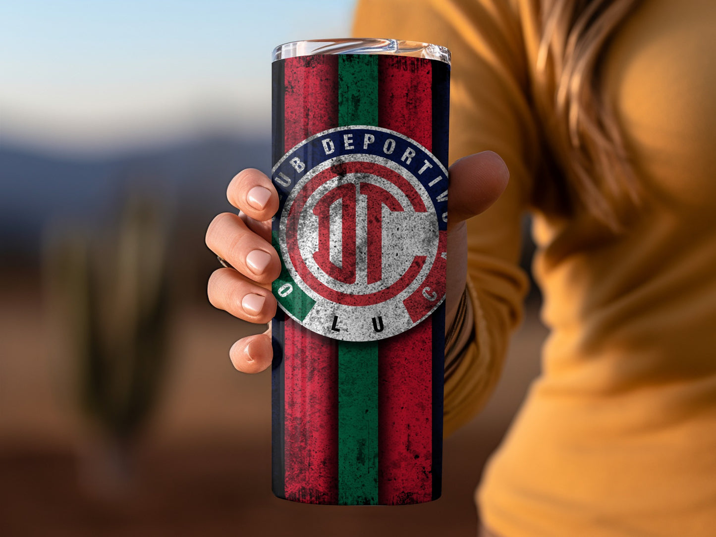 Soccer Club Deportivo Toluca Insulated Tumbler