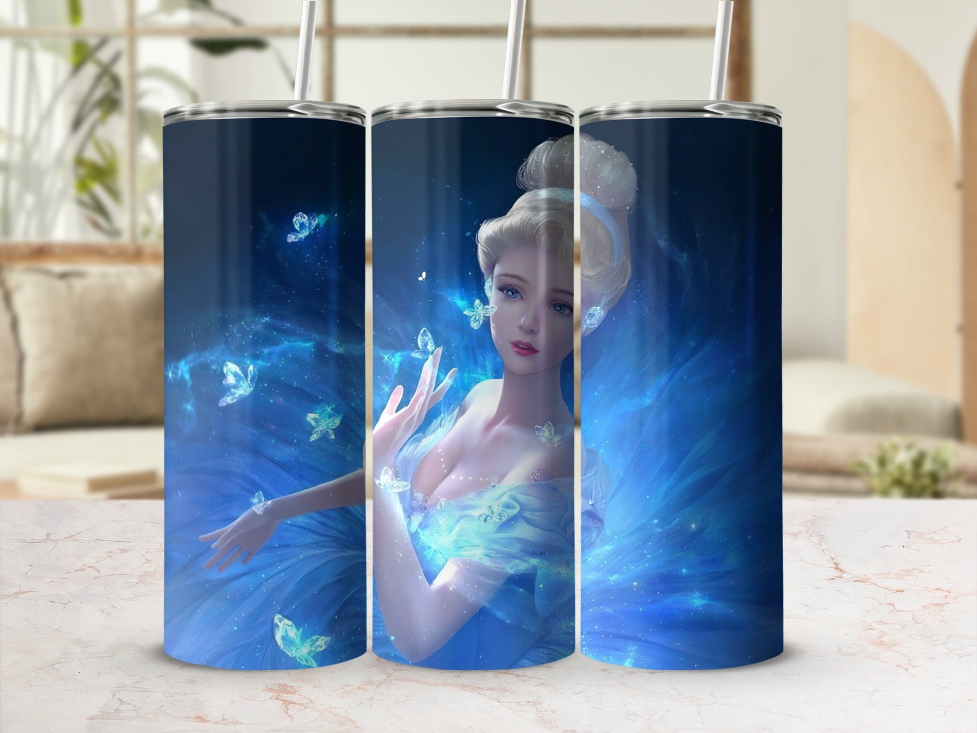 Enchanting Fairy Tale Character Artwork Tumbler