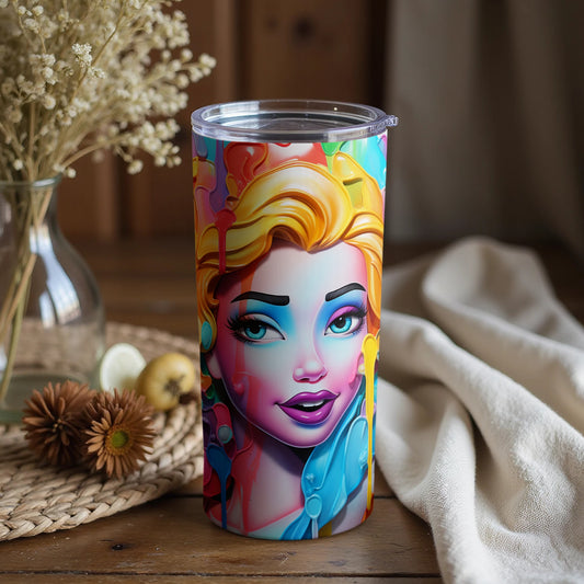 Colorful Artistic Illustration Travel Mug product