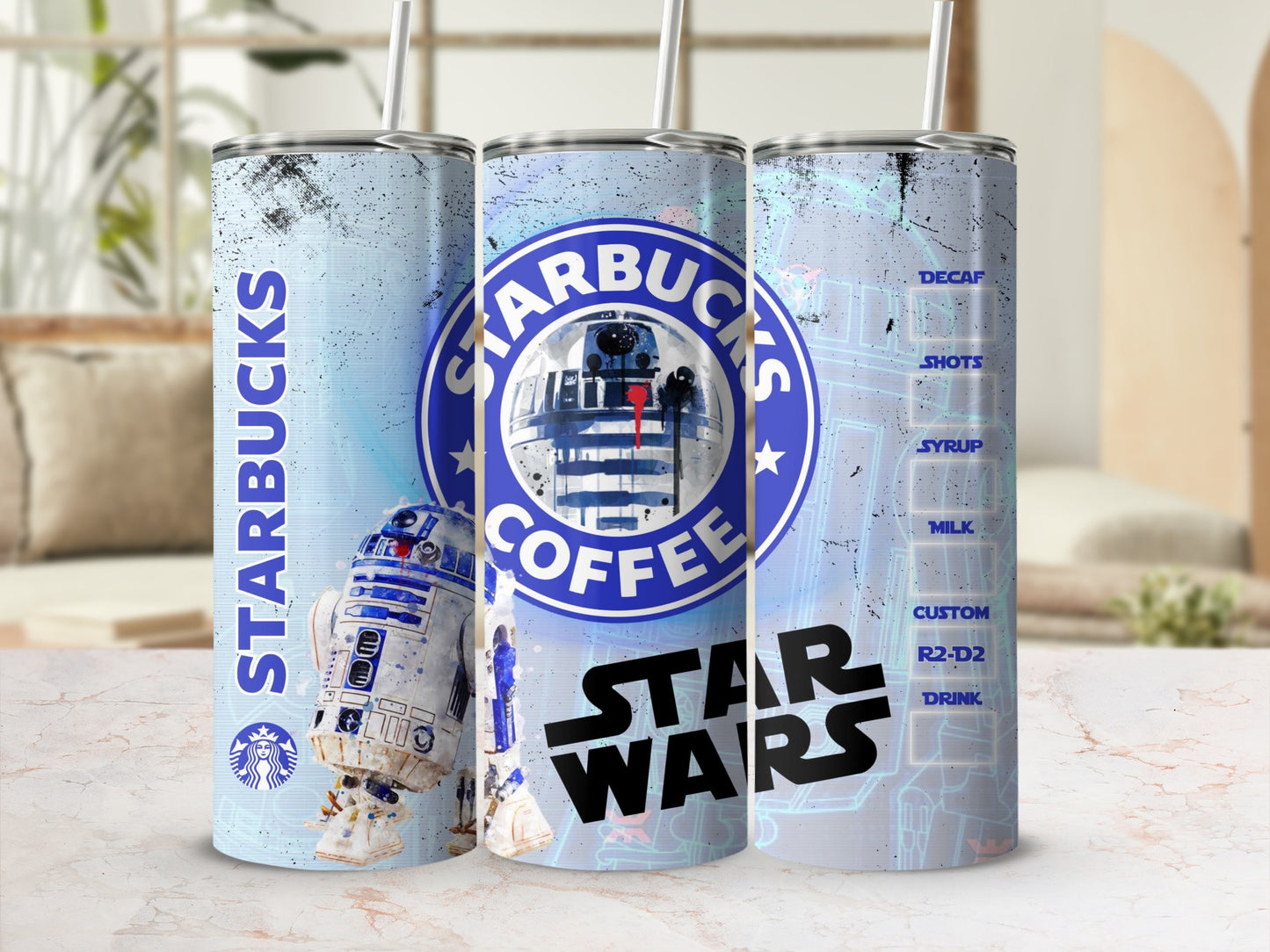 R2-D2 Starbucks Star Wars Custom Drink Product