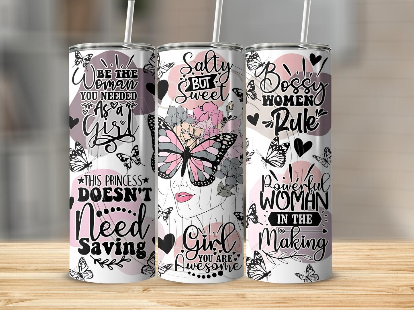 Be the Woman You Needed as a Girl Tumbler Set