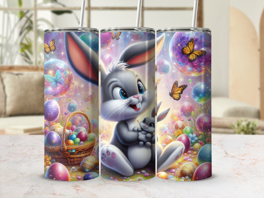 Cute Bunny Baby Easter Eggs Butterflies Galaxy Sparkle product type