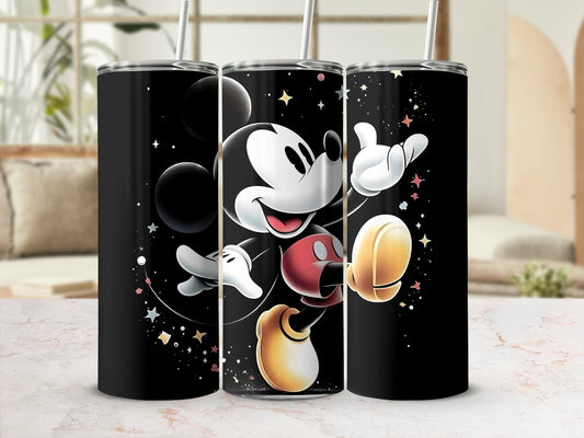 Retro Mickey Mouse Design Tumbler Travel Mug Cup