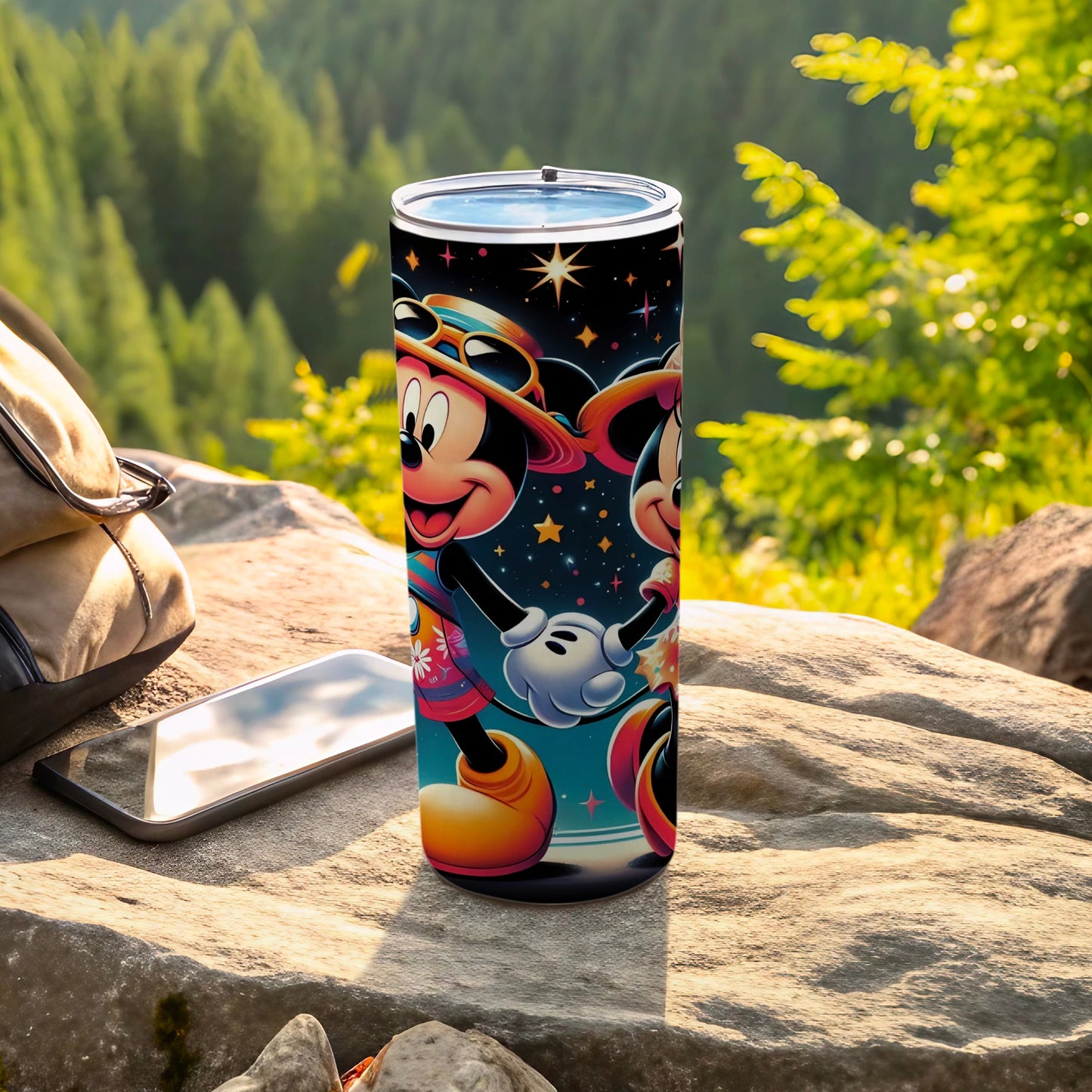 Mickey and Minnie Mouse Adventure Themed Tumbler