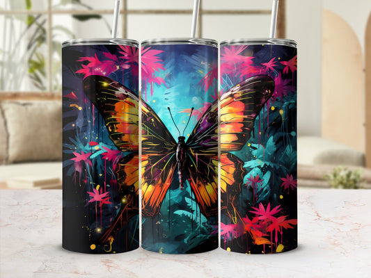 Vibrant Butterfly Art Abstract Jungle Floral product type
butterfly
monarch
vibrant art
abstract design
floral pattern
nature inspired
colorful drinkware
artistic tumbler
custom tumbler
unique gift
beverage holder
tropical design
tumbler cup
insulated tumbler
drink accessory
butterfly print
glowing butterfly
doodle art
fantasy art
pop art style