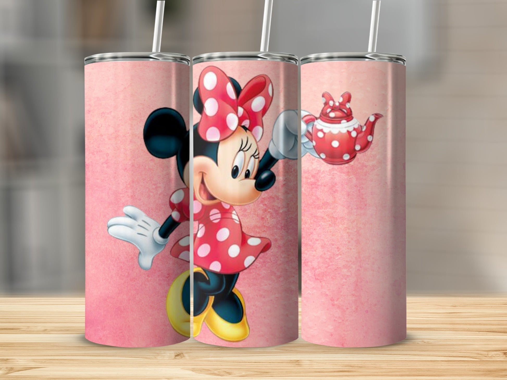 Adorable Character Tumbler with Teapot Design