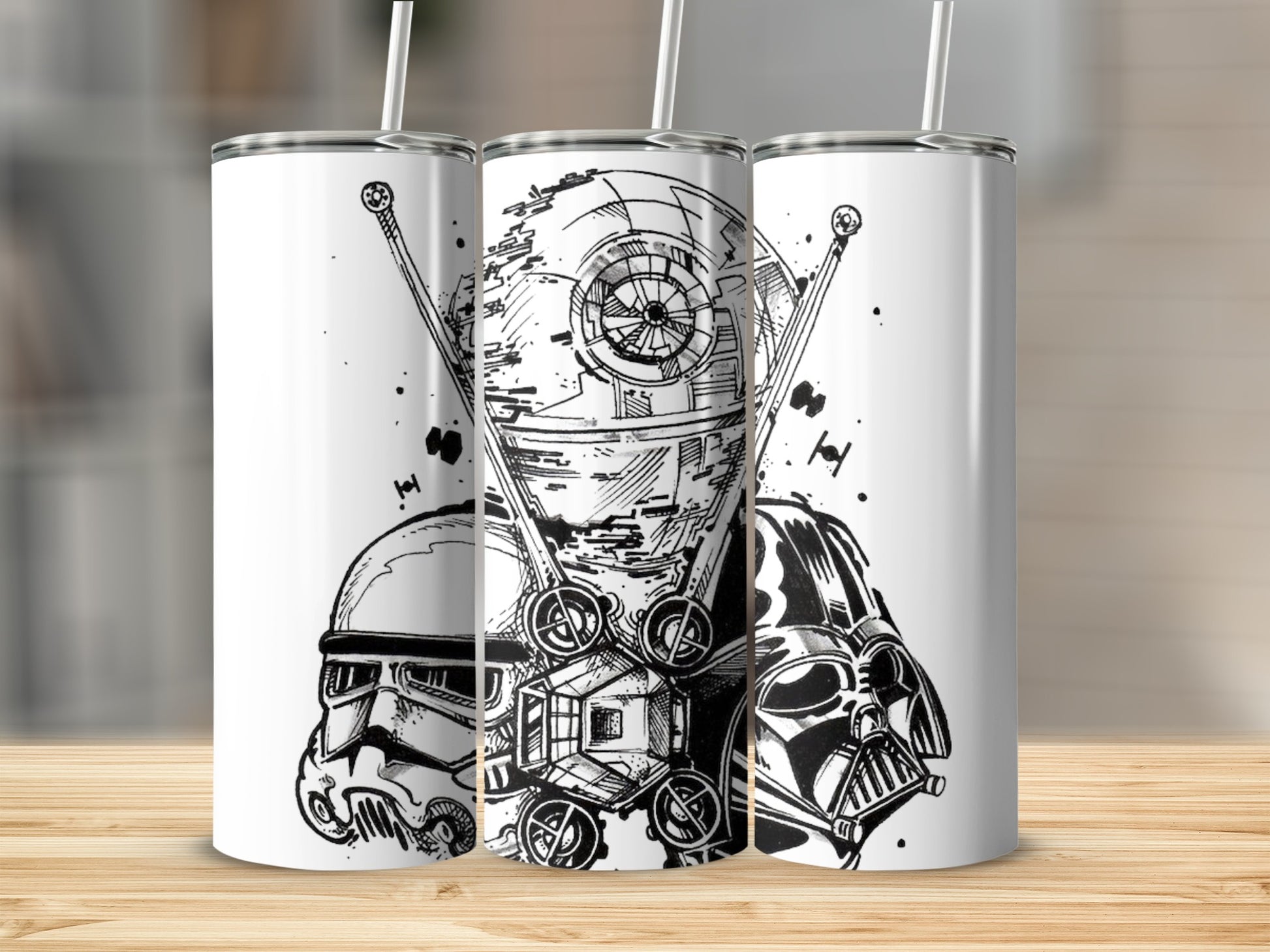 Star Wars Stormtrooper Death Star Darth Vader Galactic Tumbler product type