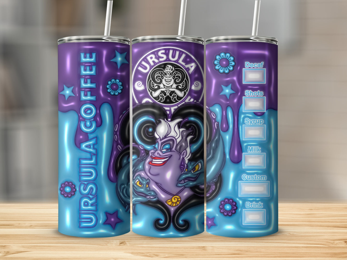 Ursula Coffee Tumbler with Customizable Options