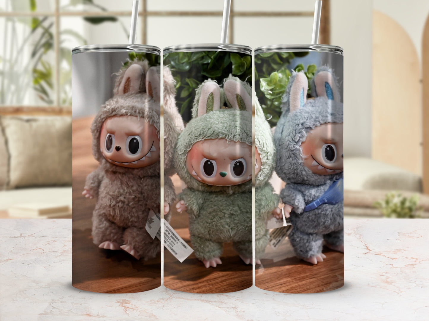 Cute Bunny Character Tumbler for All Ages Drinkware
