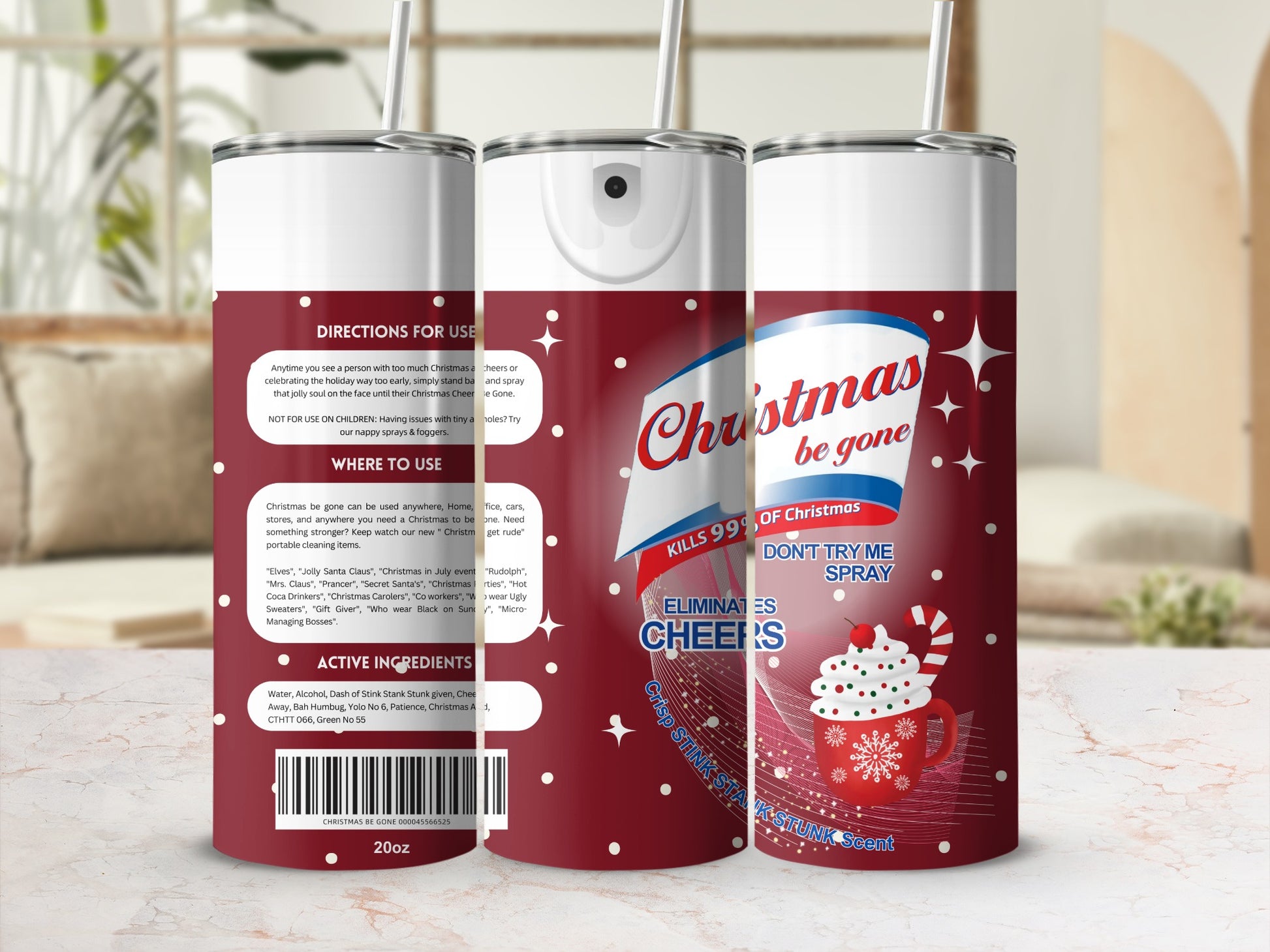Christmas Be Gone Holiday Elimination Spray