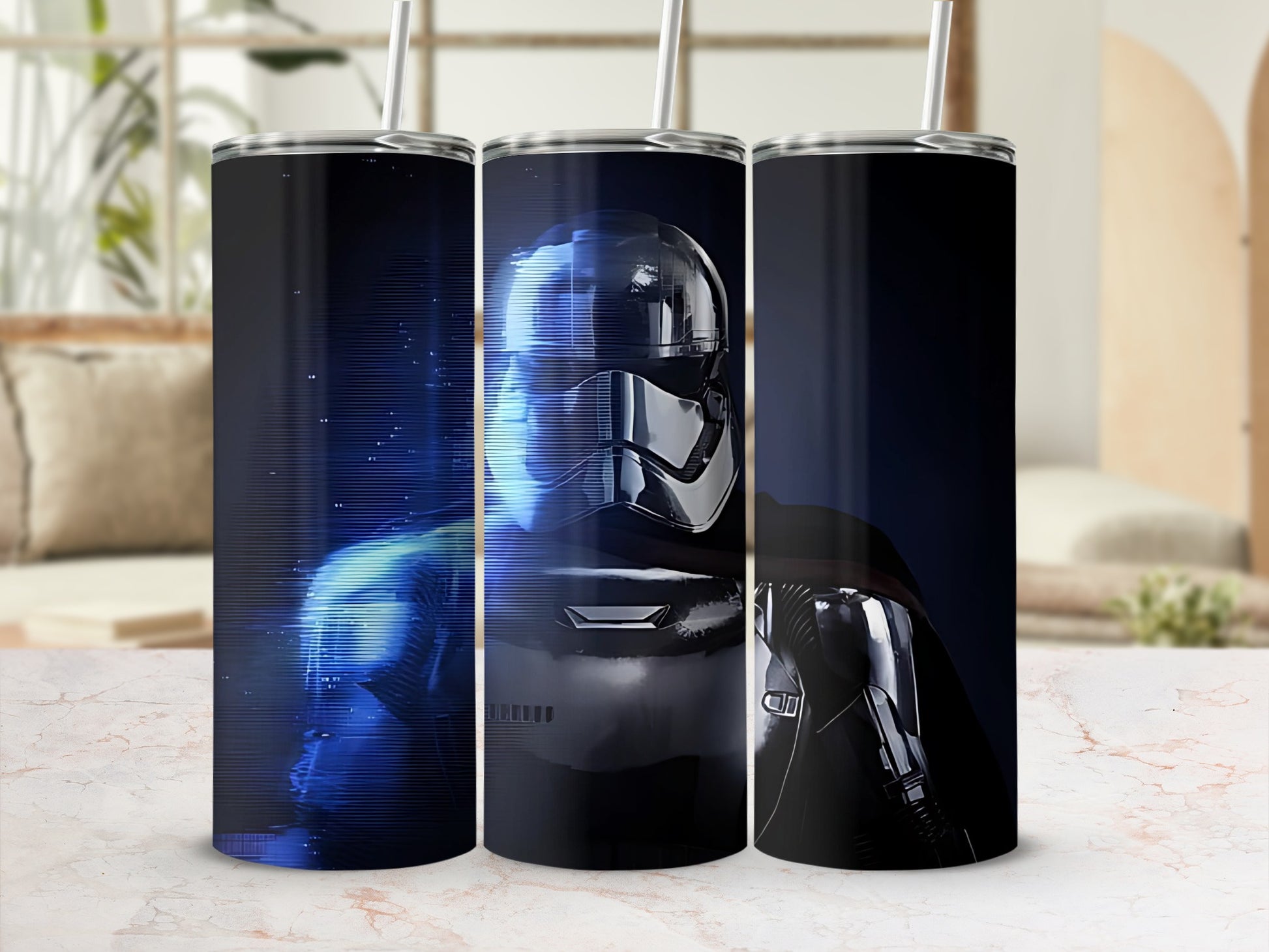 First Order Stormtrooper Blue Digital Glitch product type