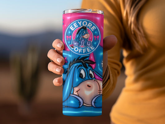 Eeyore Coffee Theme Travel Tumbler Cup Cup product