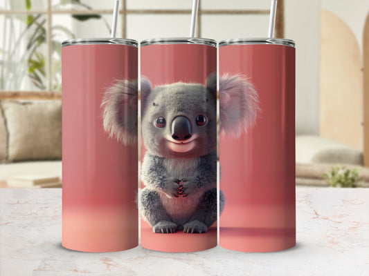 Cute Koala Ombre Pink Tumbler Beverage Holder product type
Koala
Animal
Cute
Pink
Ombre
Beverage
Cup
Drinkware
Gift
Travel
Design
Wildlife
Smiling
Cartoon
Adorable
Present
Portable
Unique
Creature
Character