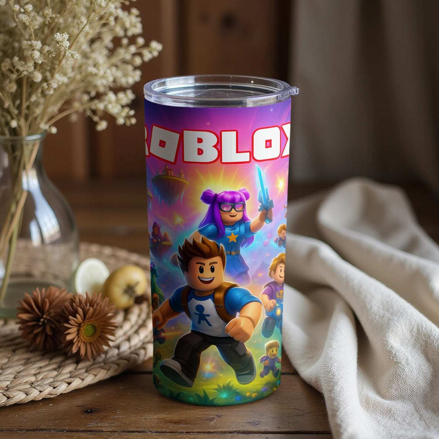 Roblox Colorful Adventure Design Tumbler