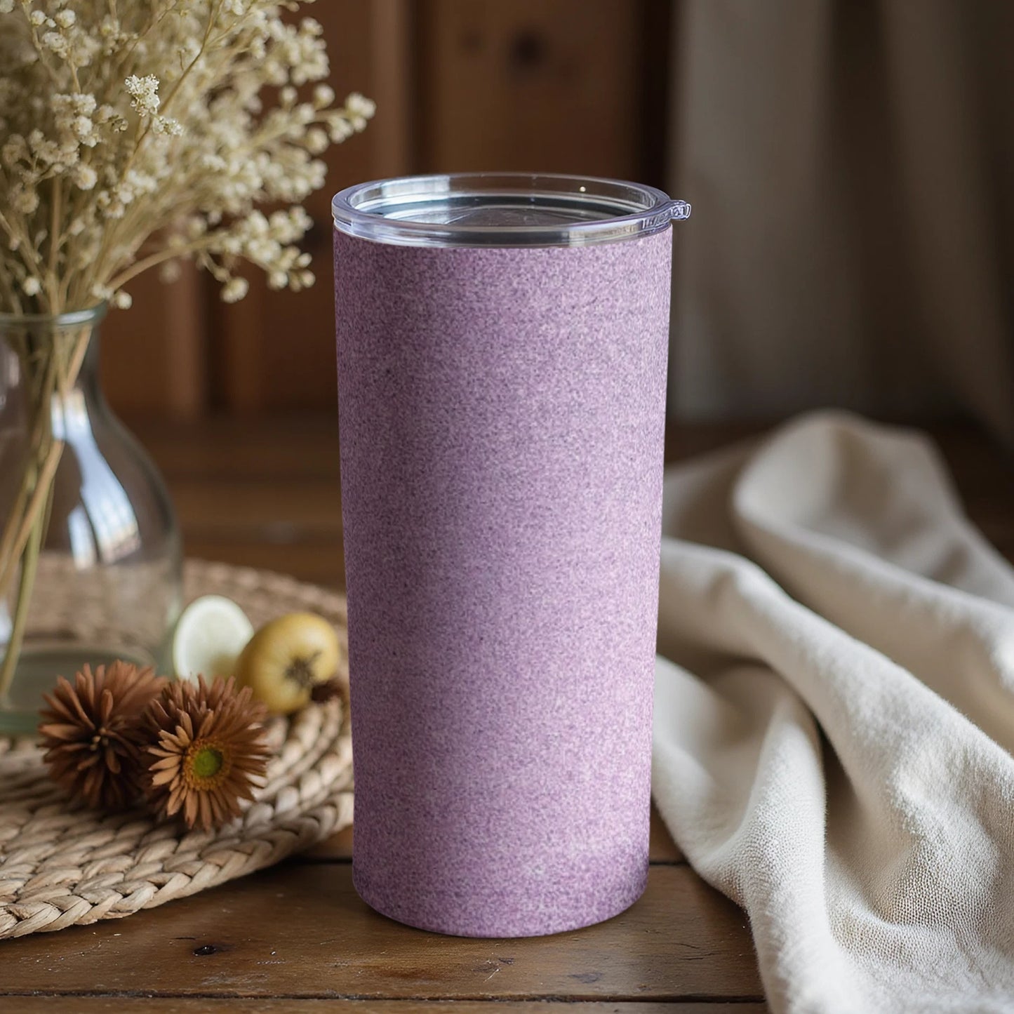 Elegant Purple Tumbler for Your Everyday Drink Needs