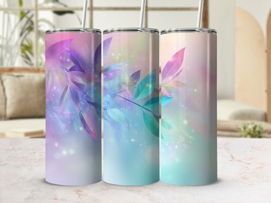 Shimmering foliage pastel gradient sparkle product type